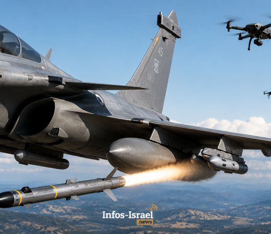 La France a achevé l’intégration de roquettes guidées par laser sur le Rafale pour des missions anti-drones