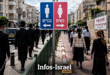 Pour la première fois en Israël : Bné Brak va séparer officiellement ses trottoirs entre hommes et femmes