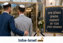 Une salle de mariage de Rehovot refuse de marier un couple gay : « Ce n’est pas pertinent chez nous »