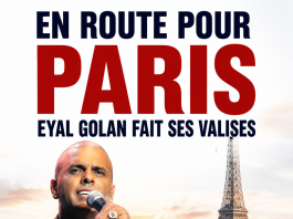 En route pour Paris : Eyal Golan fait ses valises