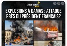 En plein cĹ“ur de la visite : des explosions Ă Damas, Ă proximitĂ© de l’hĂ´tel du prĂ©sident français Macron
