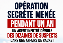 Opération secrète menée pendant un an : un agent infiltré dévoile des dizaines de suspects dans une affaire de racket