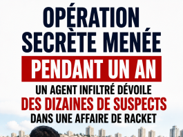 Opération secrète menée pendant un an : un agent infiltré dévoile des dizaines de suspects dans une affaire de racket