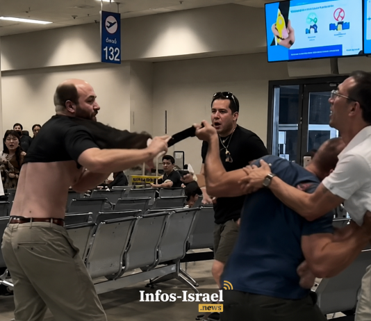 Insulte contre des Israéliens, cris et coups dans un aeroport : les juifs ne veulent plus se laisser faire !