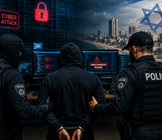 Un habitant d’Ashkelon arrêté pour soupçon de cyberattaque contre des dizaines d’entreprises en Israël