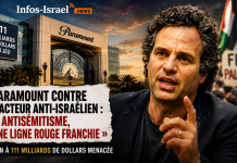 Paramount contre l’acteur anti-israélien : « Antisémitisme, une ligne rouge franchie »
