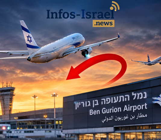 Chaos à Ben Gourion : de nombreux vols contraints de faire demi-tour et de retourner à leur point de départ