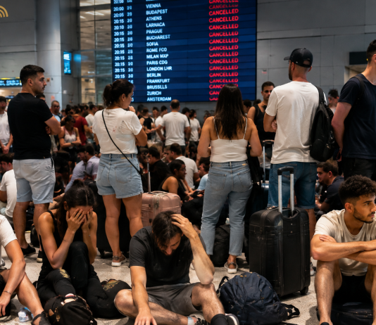 ‘On était jetés par terre’ : des passagers coincés à l’aéroport en rentrant vers Israël