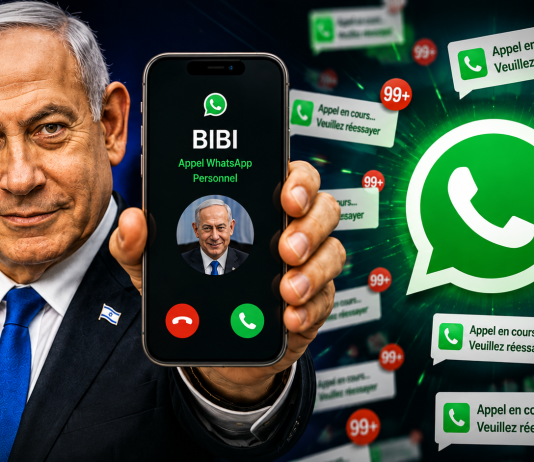 Netanyahu diffuse son numéro de téléphone « personnel », et WhatsApp est submergé en quelques minutes