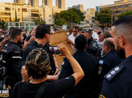 Les inspecteurs ont demandé de retirer la séparation : des tensions lors de la prière des Selichot à Tel-Aviv