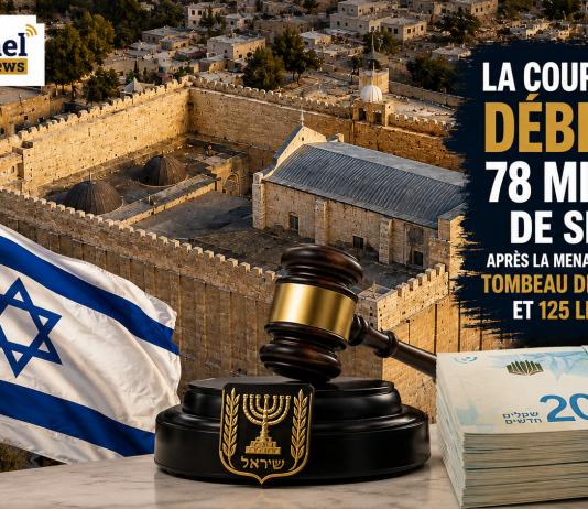 Israël : la Cour suprême débloque 78 millions de shekels après la menace de fermeture du Tombeau des Patriarches et 125 lieux saints