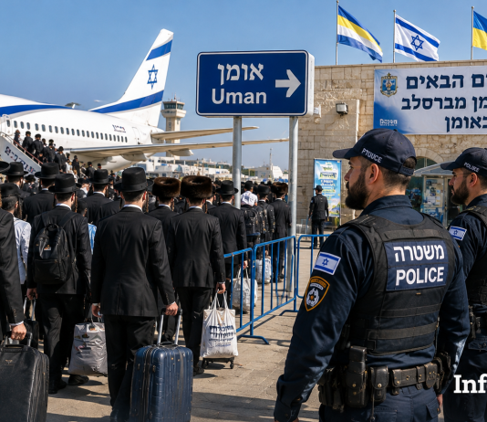 Un état-major dédié et des policiers israéliens financés pour sécuriser le trajet : ainsi l’État se prépare-t-il au départ des hassidim de Breslev vers Ouman
