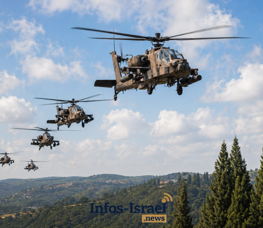L’escadron israélien d’Apache entame son transfert permanent vers le nord, alors que Tsahal cherche à réduire ses délais de réaction face aux menaces aériennes