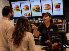Une employée de McDonald’s suspendue après une altercation « Free Palestine » avec des clients israéliens