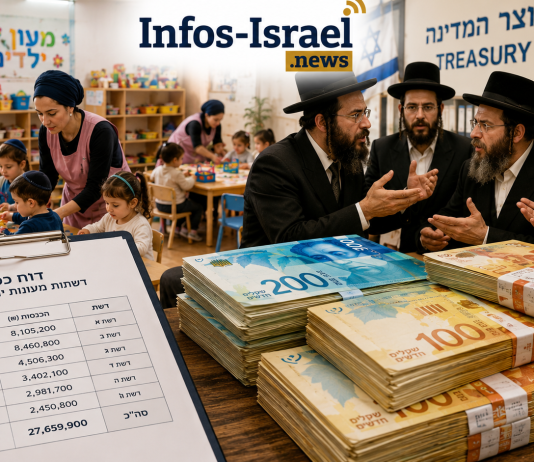 Crainte d’effondrement financier ? Les centaines de millions de shekels des réseaux de crèches Haredit dévoilés au grand jour