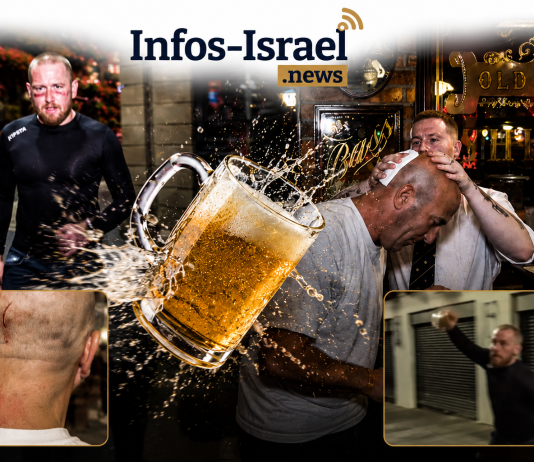 Une chope de bière en pleine tête : une équipe de télévision israélienne agressée en Irlande du Nord en plein tournage sur l’antisémitisme (VIDEO)