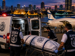 Un père israélien de 35 ans retrouvé mort dans sa chambre d’hôtel à Bangkok pendant ses vacances en Thaïlande, ZAKA œuvre pour le rapatrier