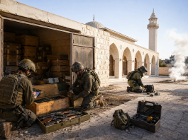 Dans des mosquées : Tsahal et le Shin Bet détruisent des dépôts d’armes à Chati et Deir al-Balah
