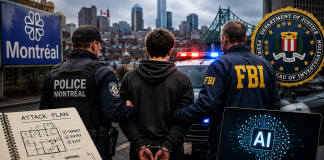 Un tuyau du FBI mène à l’arrestation d’un adolescent de Montréal soupçonné d’avoir utilisé l’IA pour planifier une attaque scolaire