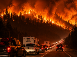 En quelques heures : un immense incendie au Canada a chassé des dizaines de milliers de personnes de chez elles