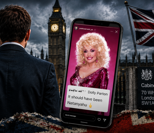 Un haut fonctionnaire britannique visé par une enquête après avoir souhaité la mort de Netanyahou plutôt que celle de Dolly Parton