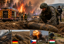 Le feu sous la terre : les incendies en Europe mettent au jour des bombes des guerres mondiales
