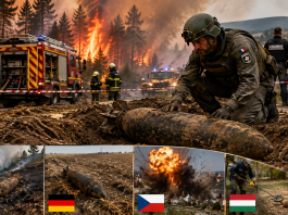 Le feu sous la terre : les incendies en Europe mettent au jour des bombes des guerres mondiales