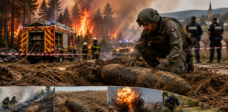Le feu sous la terre : les incendies en Europe mettent au jour des bombes des guerres mondiales