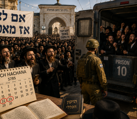 Si nous ne fêtons pas à Ouman — alors ce sera en prison 10 : le plan des ultra-orthodoxes qui pourrait bouleverser Tsahal