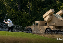 Trump joue au golf sous protection antimissile : la sécurité autour du président atteint un niveau extraordinaire