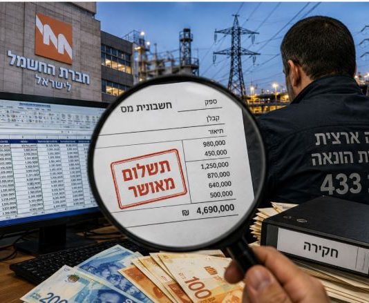 Soupçon de fraude d’environ 5 millions de shekels à la Compagnie d’électricité israélienne