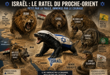 IsraĂ«l, c’est le ratel du Proche-Orient ! L’animal-lumière de l’Occident ! — par Philippe ARNON