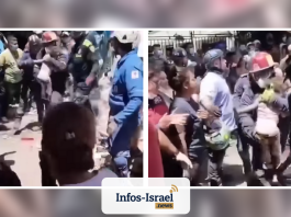 Regardez le miracle : des sauveteurs israéliens libèrent une fillette de 3 ans piégée depuis 100 heures