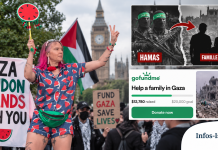 La « Watermelon Woman » contribue à promouvoir une collecte de fonds pour Gaza aux liens présumés avec le terrorisme