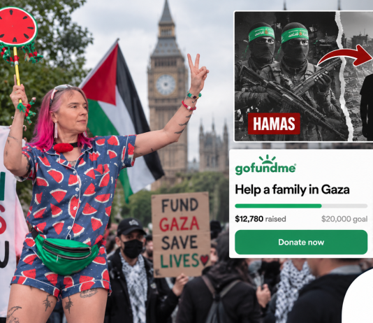La « Watermelon Woman » contribue à promouvoir une collecte de fonds pour Gaza aux liens présumés avec le terrorisme