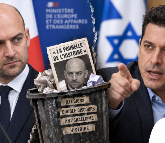 « LA POUBELLE DE L’HISTOIRE » : Un ministre israélien étrille le chef de la diplomatie française après sa vantardise sur la « cause » palestinienne
