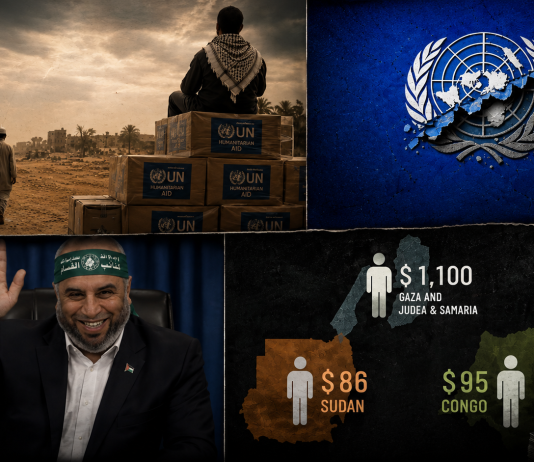 « Suivez l’argent » : Israël affirme que les Palestiniens reçoivent plus de dix fois plus d’aide de l’ONU par personne que le Soudan et le Congo