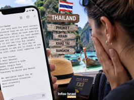 Elle avait réservé un séjour en Thaïlande et fut stupéfaite par la réponse : « Nos guides ne veulent plus accompagner d’Israéliens »
