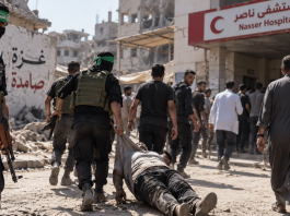Un militant palestinien anti-Hamas accuse le mouvement d’avoir abattu des civils et de les avoir traînés vers l’hôpital Nasser