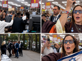 Nouvelles images : des militants pro-israéliens interpellent le maire Mamdani devant un magasin de judaïca à Borough Park
