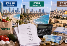 Combien coûte vraiment la vie en Israël en 2026 ? Tel-Aviv, Netanya, Jérusalem : le budget réel d’un futur olé