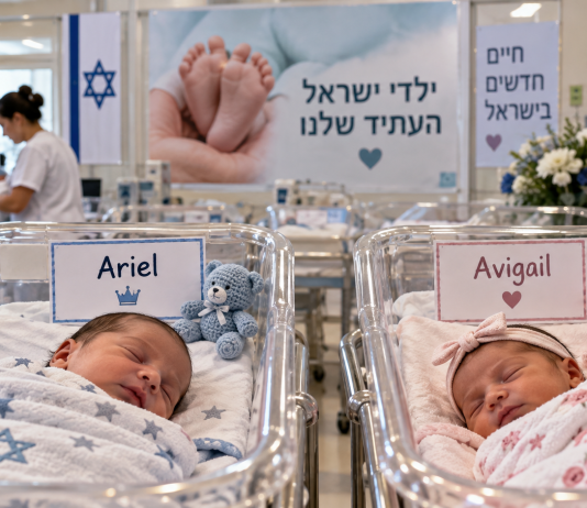Près de 180 000 bébés nés en Israël : Ariel et Avigail sur le podium des prénoms juifs