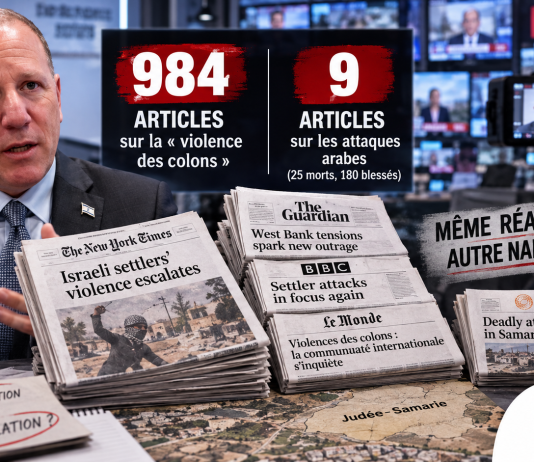« ILS MENTENT AU PUBLIC » : Un porte-parole israélien explique comment les médias manipulent la couverture de la « violence des résidents des implantations »