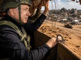 Netanyahou en visite sur la ligne jaune à Gaza : « Nous contrôlons le terrain, nous ne nous retirons pas et nous parviendrons à la démilitarisation de la bande »